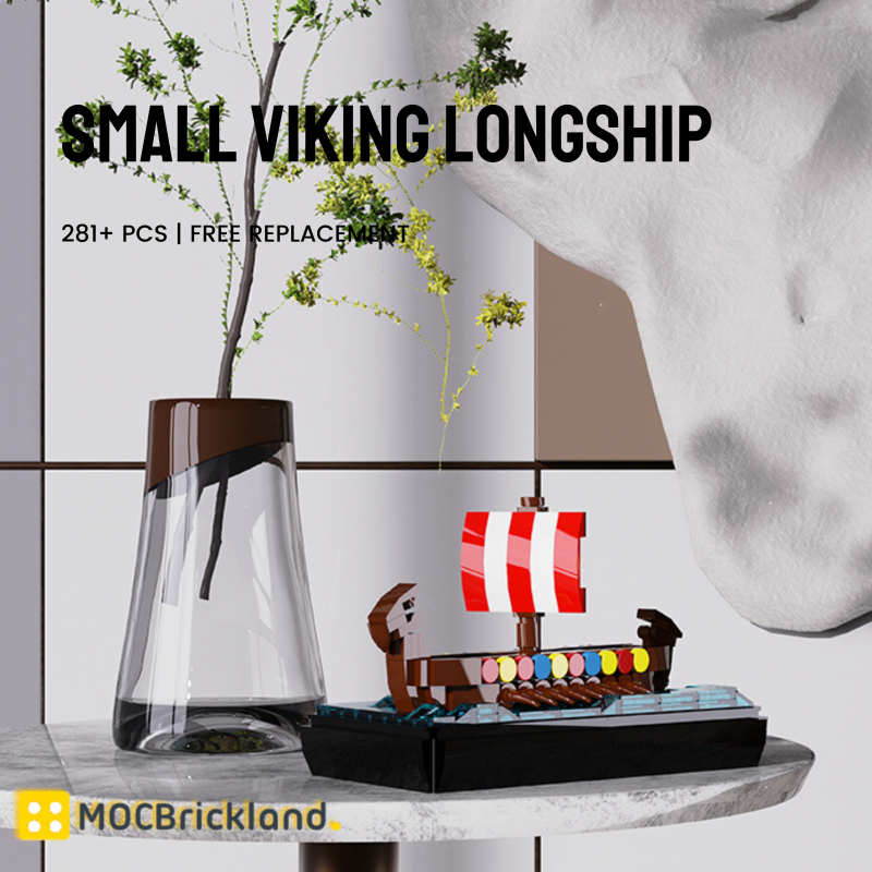 MOCBRICKLAND MOC-76565 Small Viking Longship