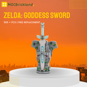 Mocbrickland Moc 34819 Zelda Moc Goddess Sword (1)