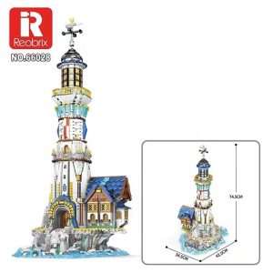 Modular Building Reobrix 66028 Medieval Lighthouse (2)