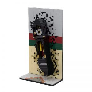 Movie Moc 117928 Vecna Grandfather Clock From Stranger Things Mocbrickland (2)