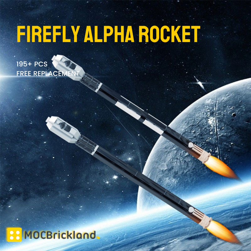 MOCBRICKLAND MOC-122853 Firefly Alpha Rocket