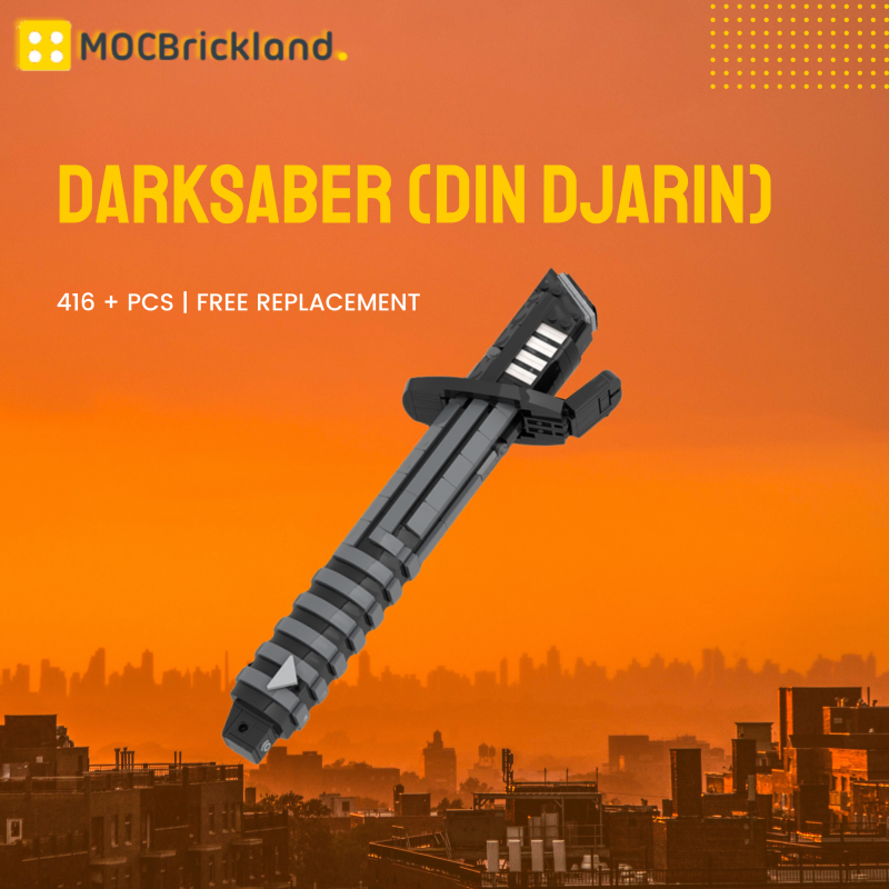 MOCBRICKLAND MOC-118459 Darksaber (Din Djarin)
