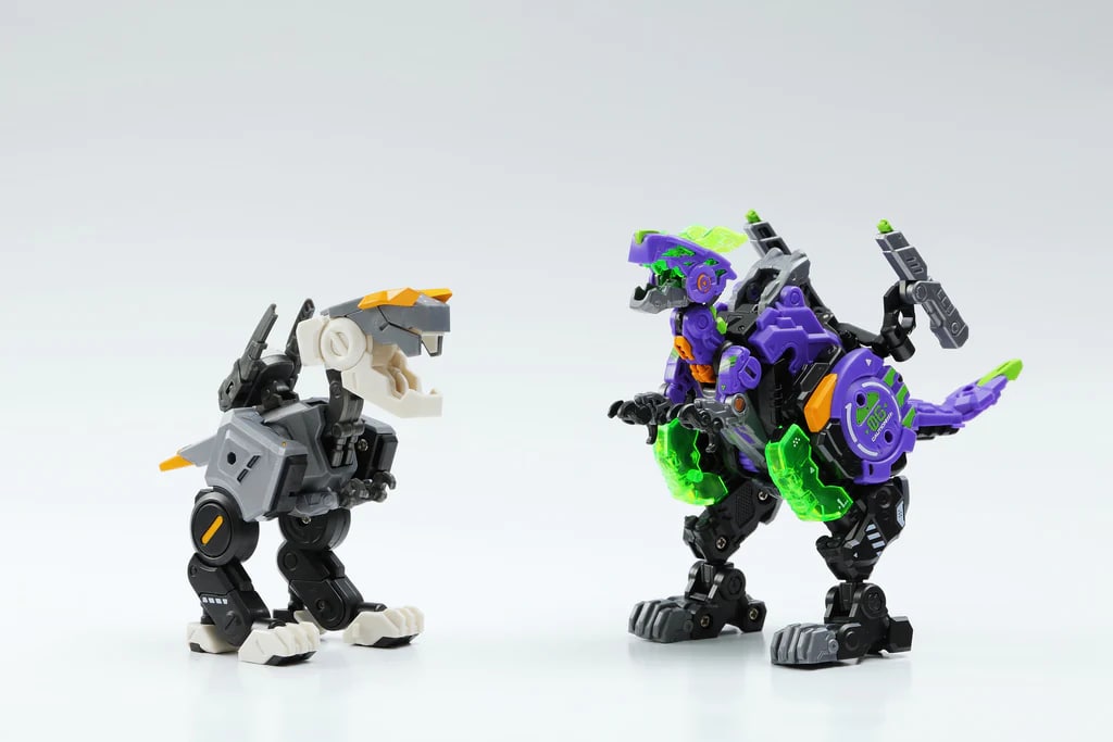 52TOYS BB-46 & BB-02LM Acid Ghost And Lithiumon Set