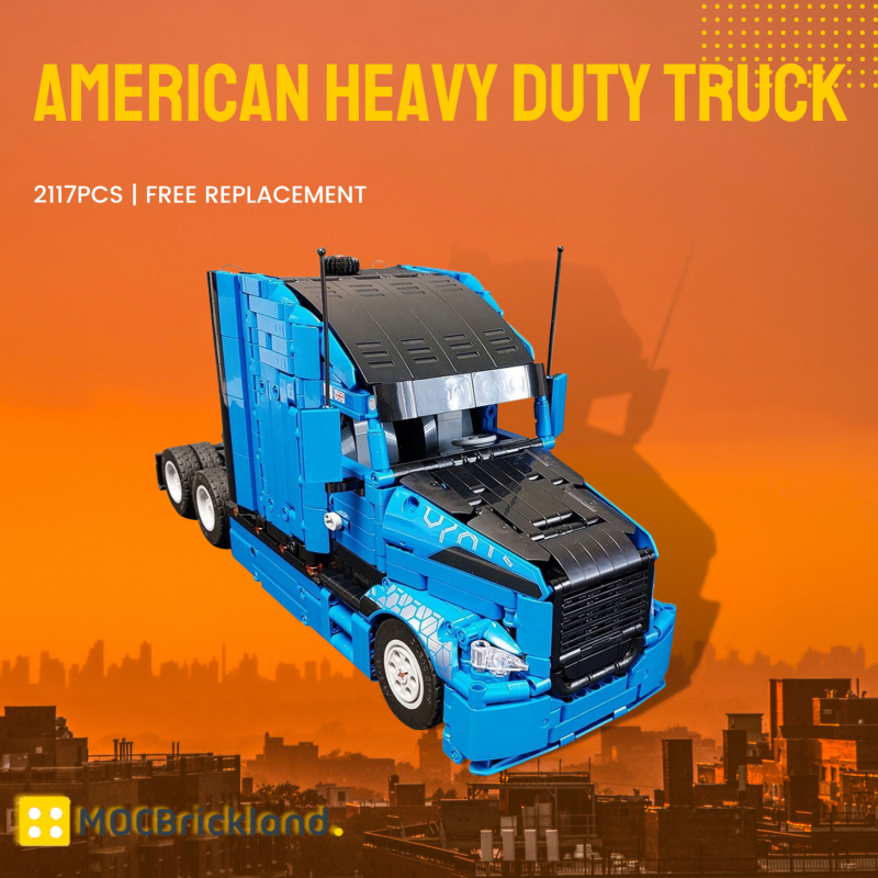 MOCBRICKLAND MOC-103534 American Heavy Duty Truck 