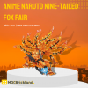 Anime Naruto Nine Tailed Fox Fair Moc 89550