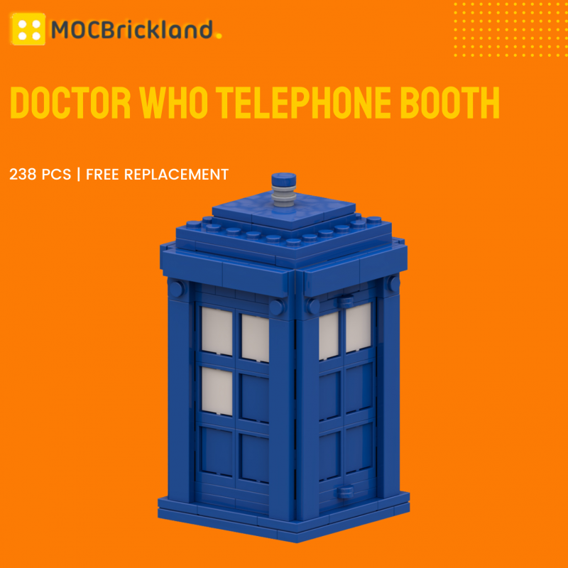 MOCBRICKLAND MOC-89570 Doctor Who Telephone Booth