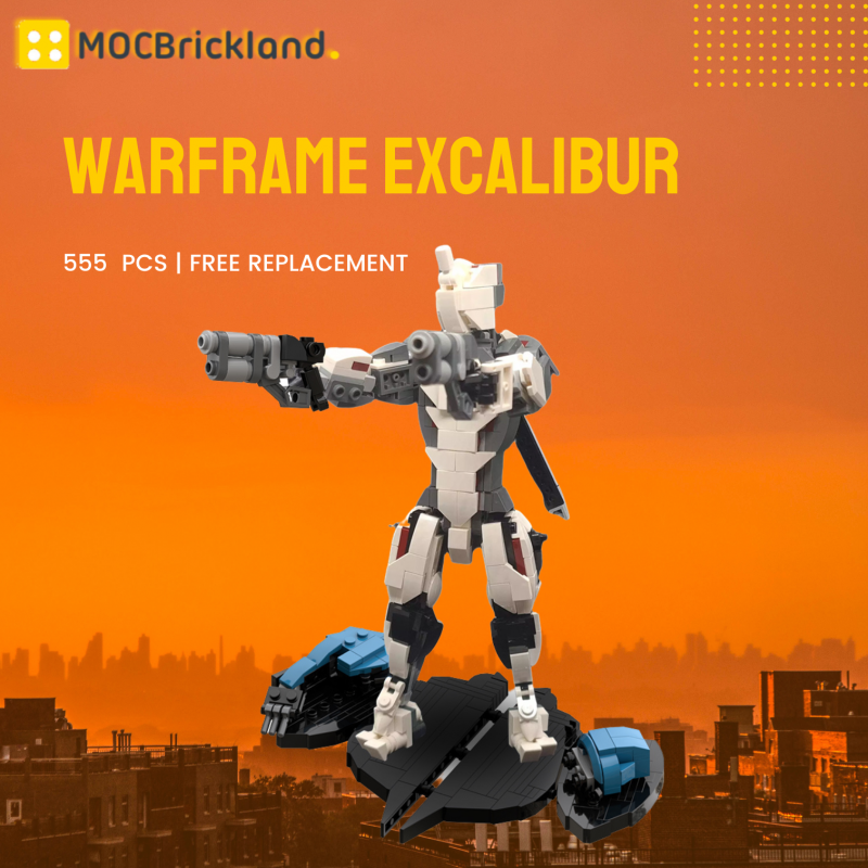 MOCBRICKLAND MOC-117327 Warframe Excalibur 