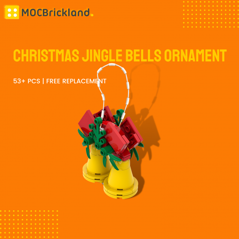 MOCBRICKLAND MOC-89586 Christmas Jingle Bells Ornament