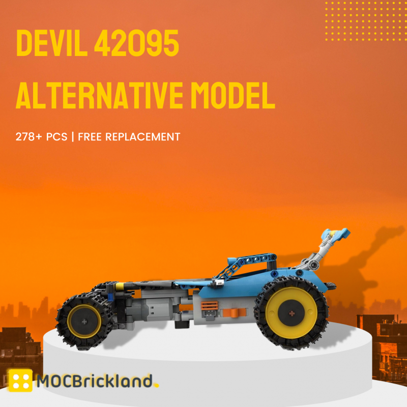 MOCBRICKLAND MOC-102351 Devil 42095 Alternative Model