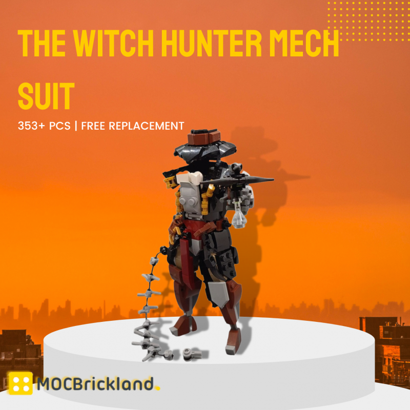 MOCBRICKLAND MOC-110254 The Witch Hunter Mech Suit 