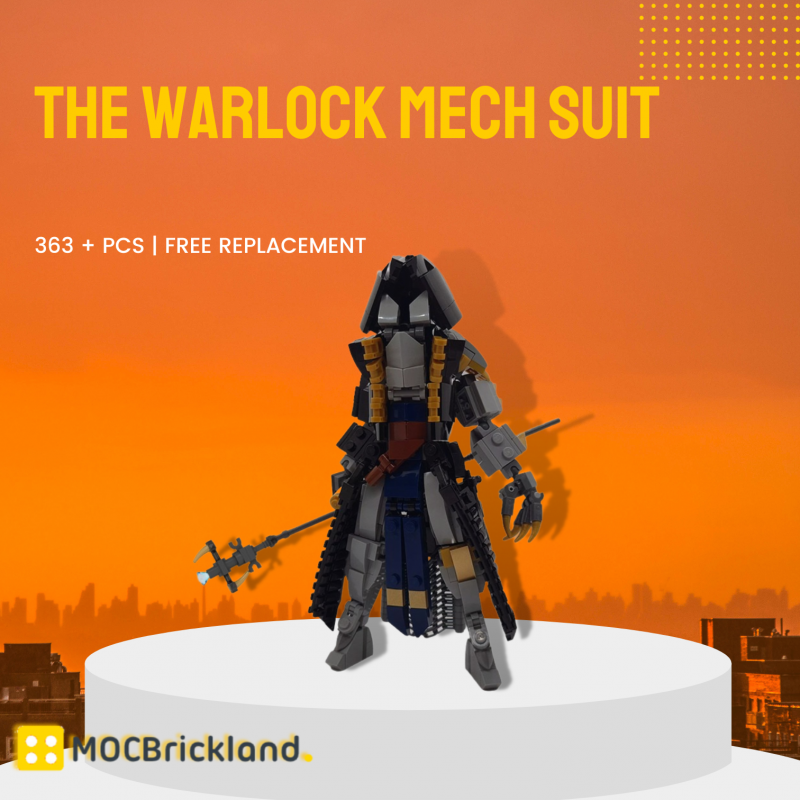 MOCBRICKLAND MOC-111511 The Warlock Mech Suit 