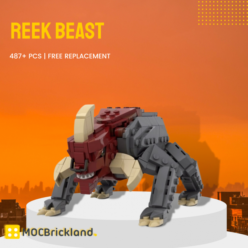 MOCBRICKLAND MOC-113817 Reek Beast – From Petranaki / Geonosian Arena