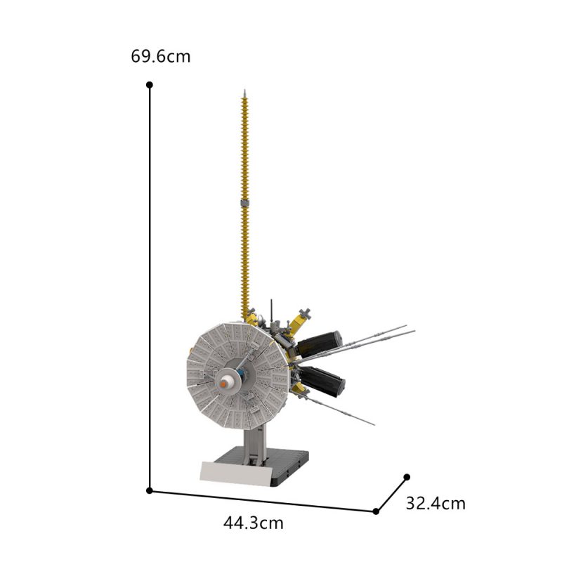 MOCBRICKLAND MOC-68234 Cassini Huygens Scale 1:12