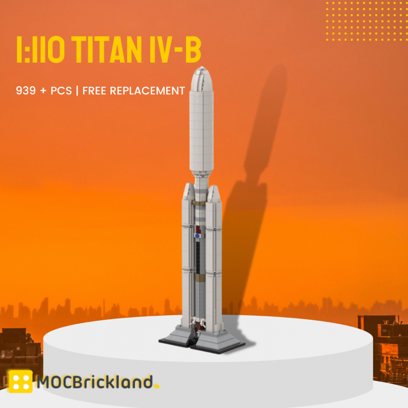 MOCBRICKLAND MOC-76434 1:110 Titan IV-B