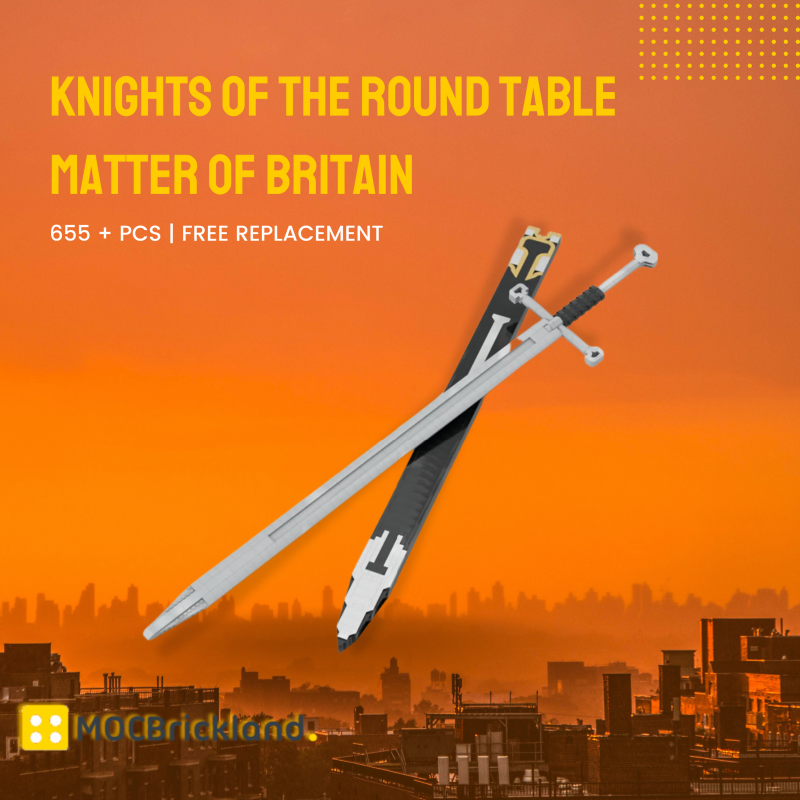 MOCBRICKLAND MOC-89583 The Lord of the Rings Knights of the Round Table Matter of Britain