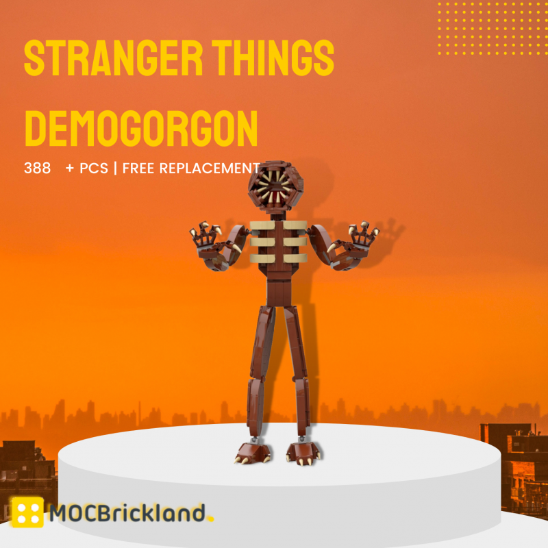 MOCBRICKLAND MOC-89552 Stranger Things Demogorgon