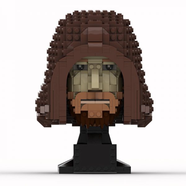 Mocbrickland Moc 121600 Star Wars Obiwan Kenobi Head Helmet Collection Style (4)