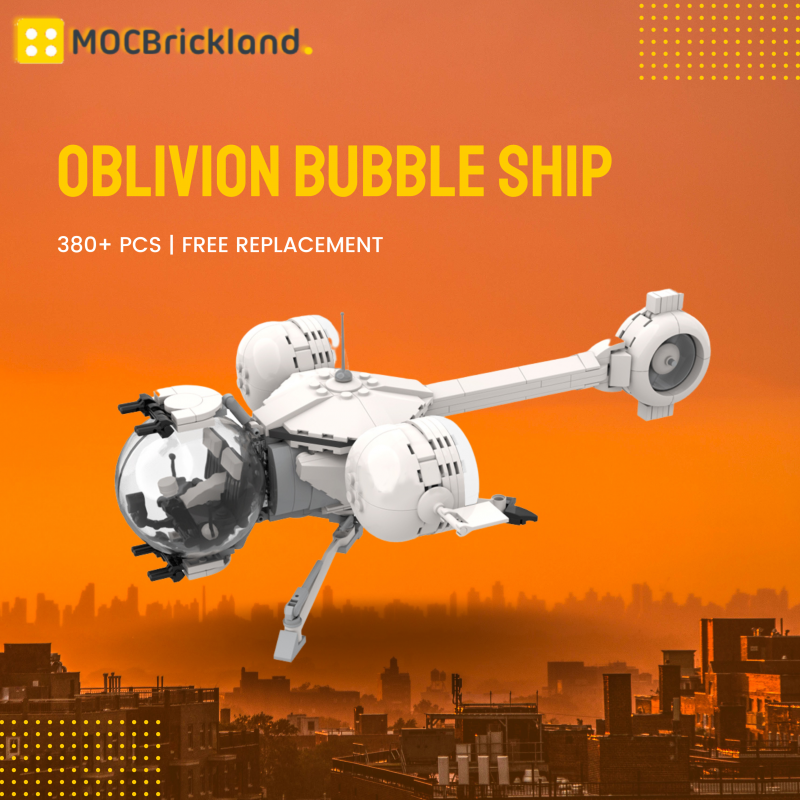 MOCBRICKLAND MOC-89581 Oblivion Bubble Ship