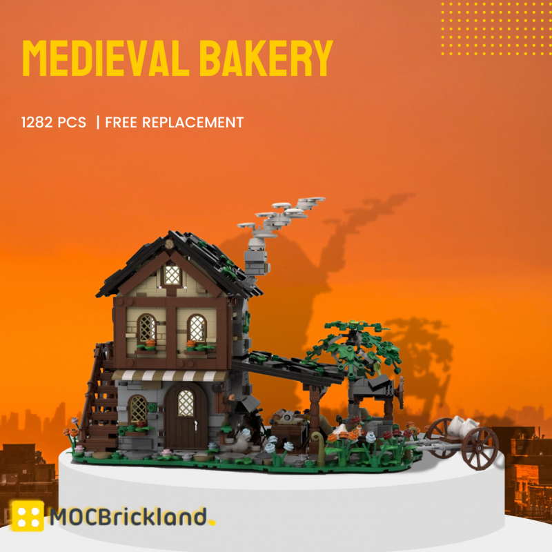 MOCBRICKLAND MOC-125763 Medieval Bakery 
