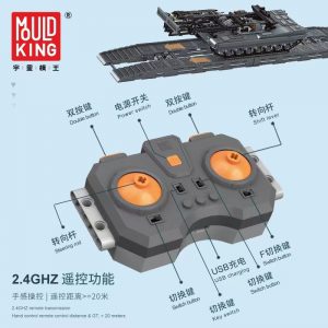 Military Mould King 20002 Rc Bridge Tank (12)