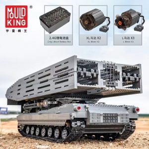 Military Mould King 20002 Rc Bridge Tank (13)