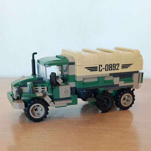 Military Woma C0892 Static Version Soldier Truck (2)
