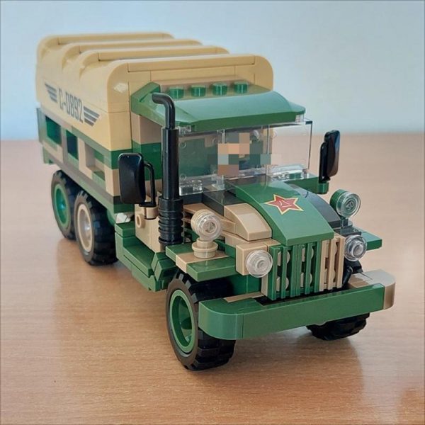 Military Woma C0892 Static Version Soldier Truck (4)