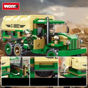 Military Woma C0892 Static Version Soldier Truck (6)