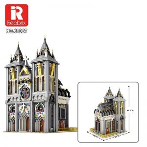 Modular Building Reobrix 66027 Medieval Church (9)