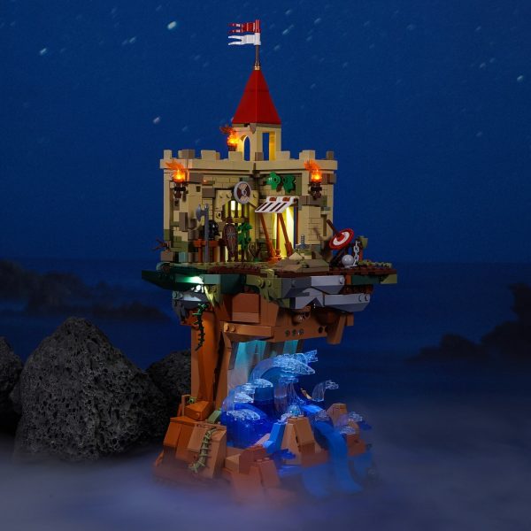 Modular Buildings Funwhole Fh9005 Cliff Castle Medieval (2)