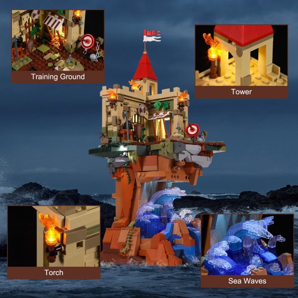 Modular Buildings Funwhole Fh9005 Cliff Castle Medieval (5)
