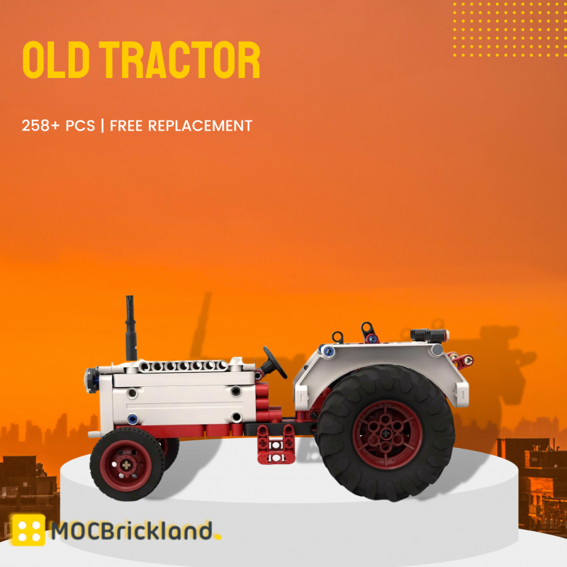 MOCBRICKLAND MOC-104534 Old Tractor
