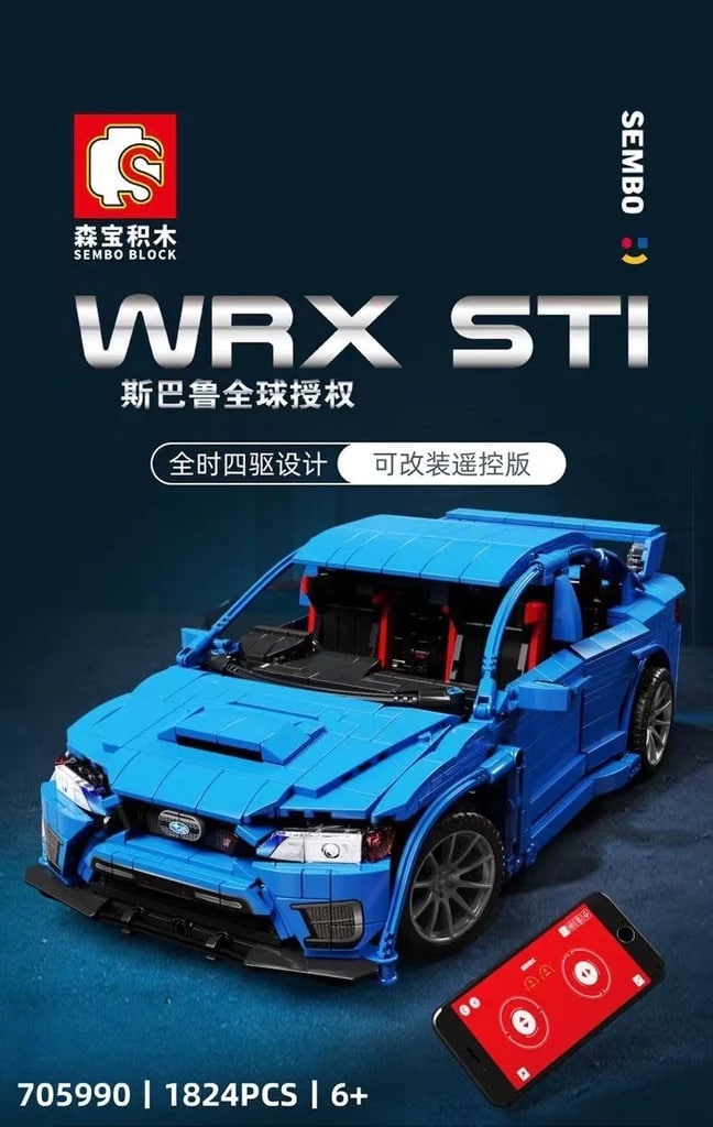 SEMBO 705990 1:14 Subaru WRX STI