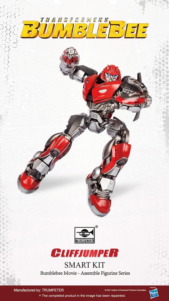 TRUMPETER 08118 Transformers Bumblebee Autobot Cliffjumper In Red