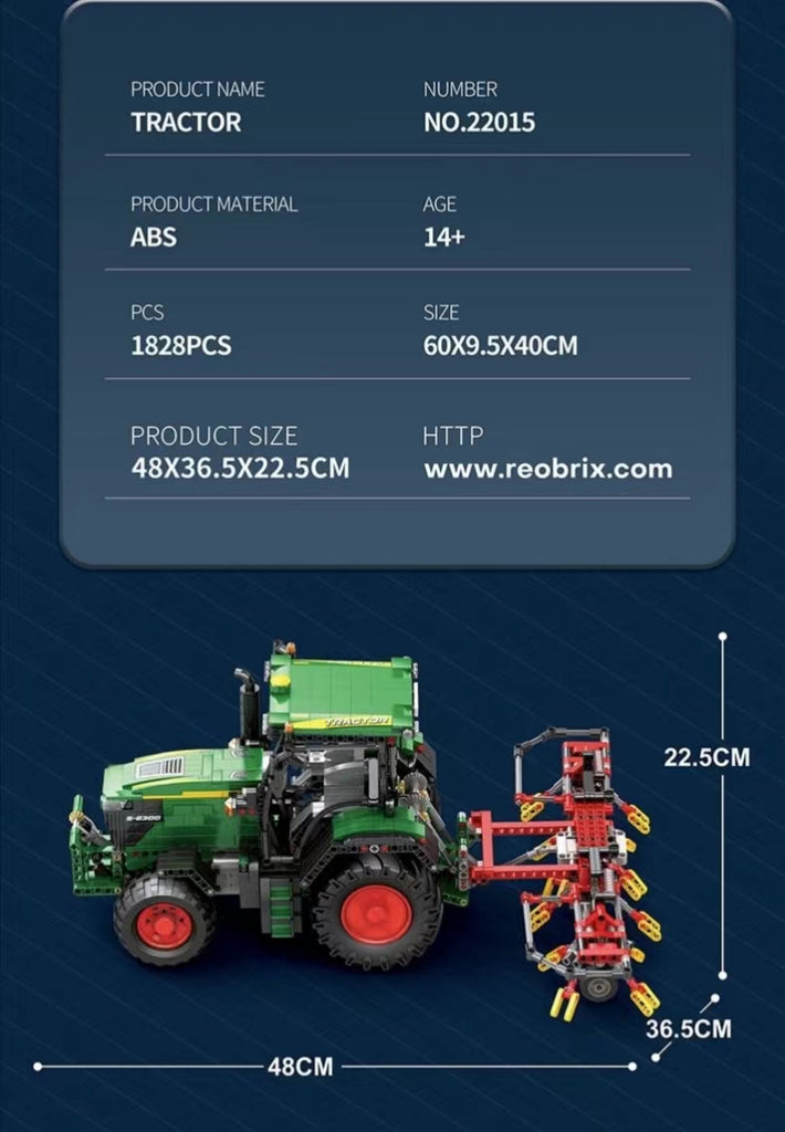 Reobrix 22015 RC Tractor