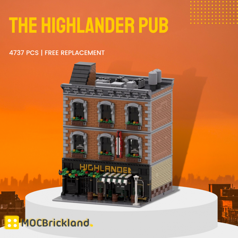 MOCBRICKLAND MOC-120588 The Highlander Pub