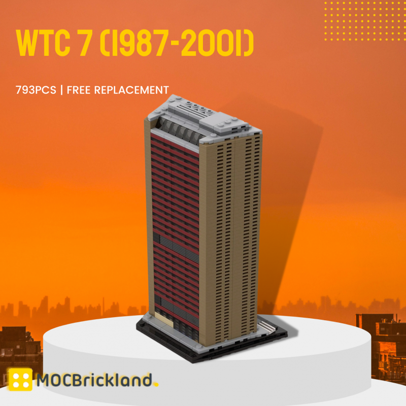 MOCBRICKLAND MOC-124170 WTC 7 (1987-2001)