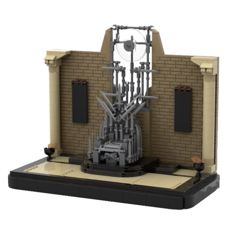MOCBRICKLAND MOC-124630 Iron Throne Diorama