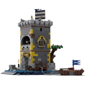Authorized Moc 85265 Medieval Pirate For Main 1