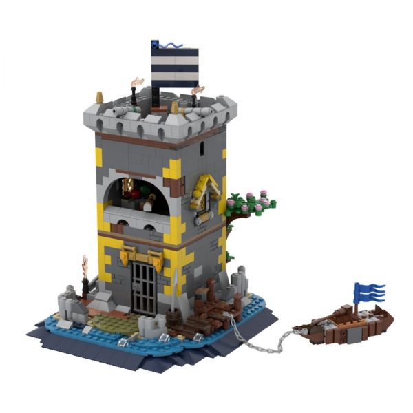 Authorized Moc 85265 Medieval Pirate For Main 4