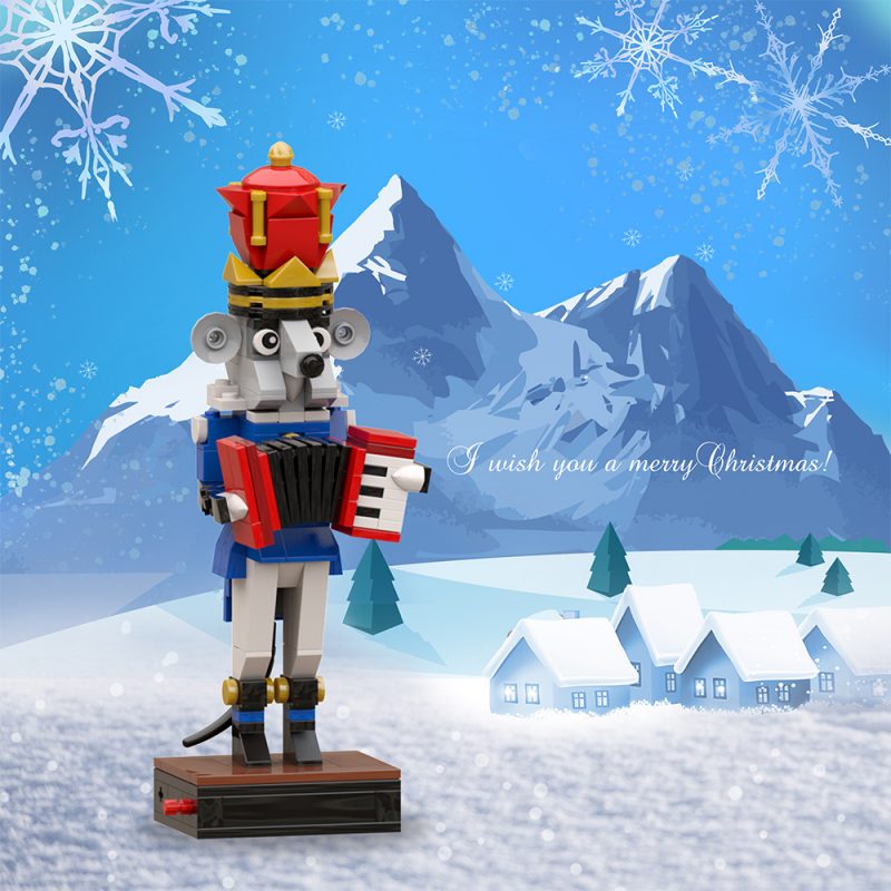 MOCBRIACKLAND MOC-89571 The Nutcracker And The Mouse King – Organ Mouse King 