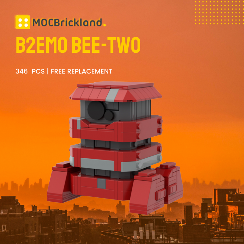 MOCBRICKLAND MOC-123958 B2EMO Bee-two