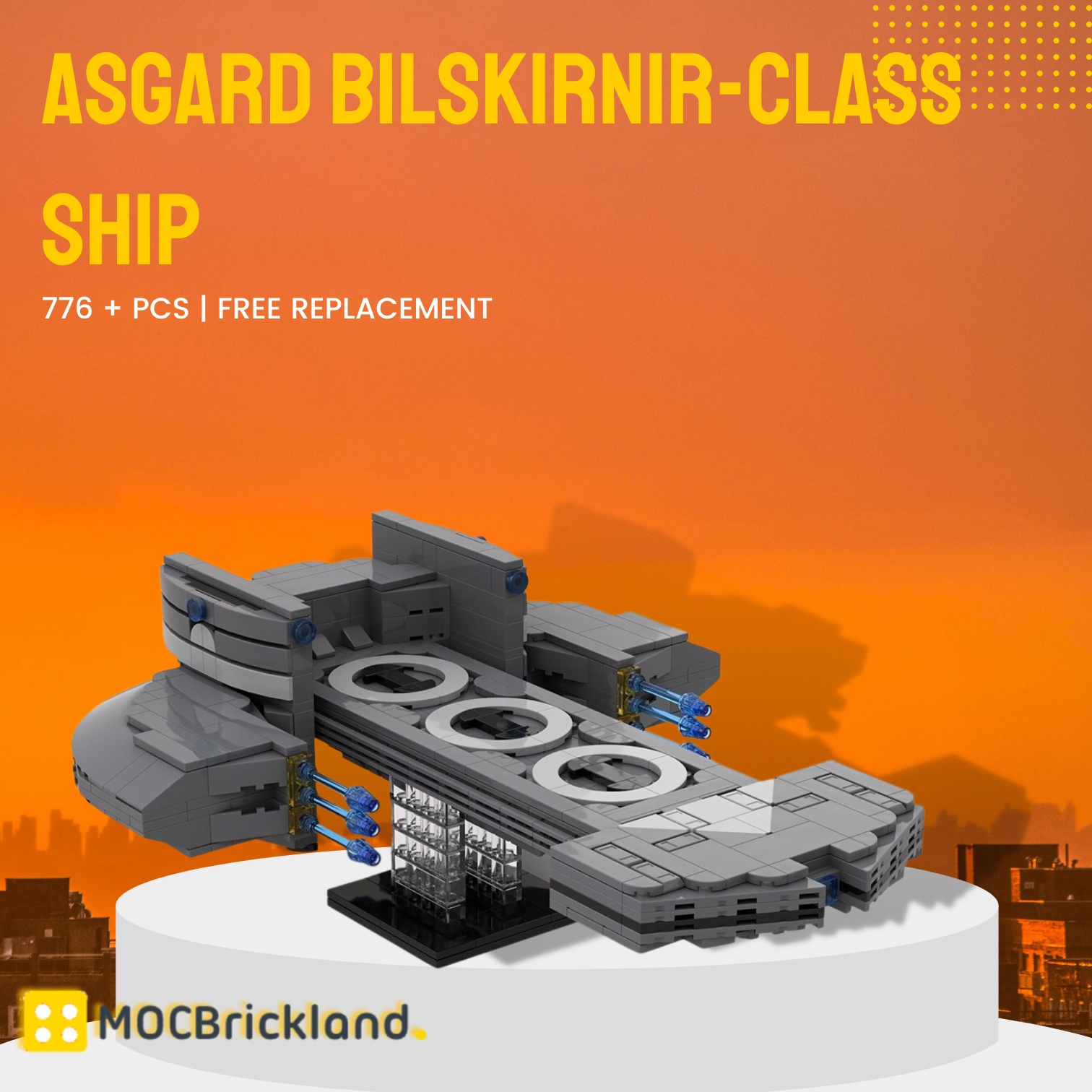 Asgard Bilskirnir Class Ship Moc 125615