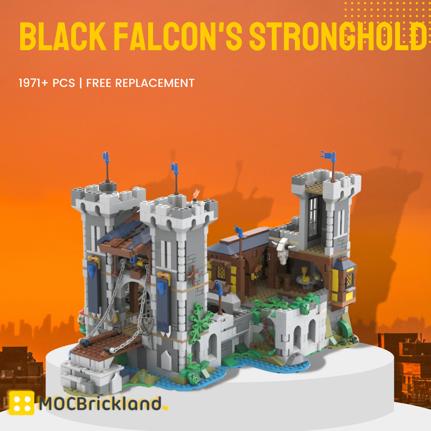 Black Falcon's Stronghold (bundle) 31120 1 Alt. Build Moc 116798
