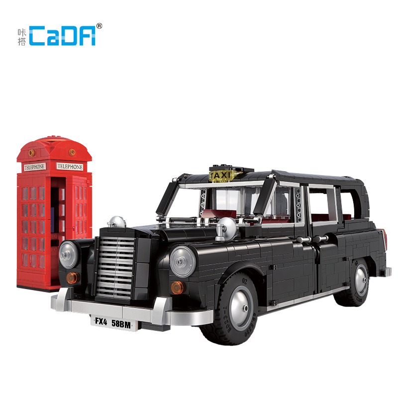 Educational Alphabet Lore CAB taxi MOC-89501 Creator With 295 Pieces - MOC  Brick Land