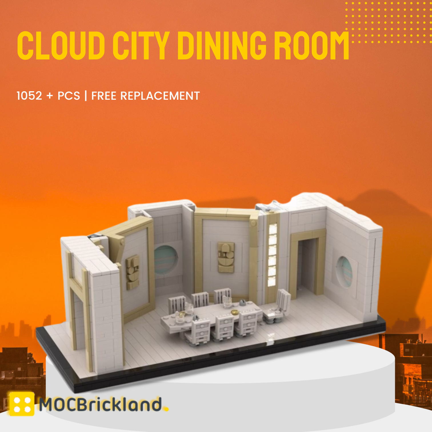 Cloud City Dining Room Moc 96048 1