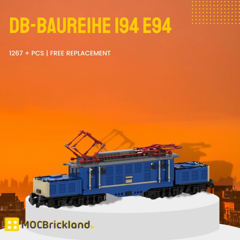 MOCBRICKLAND MOC-120961-120912 DB-Baureihe 194 E94 (8w)