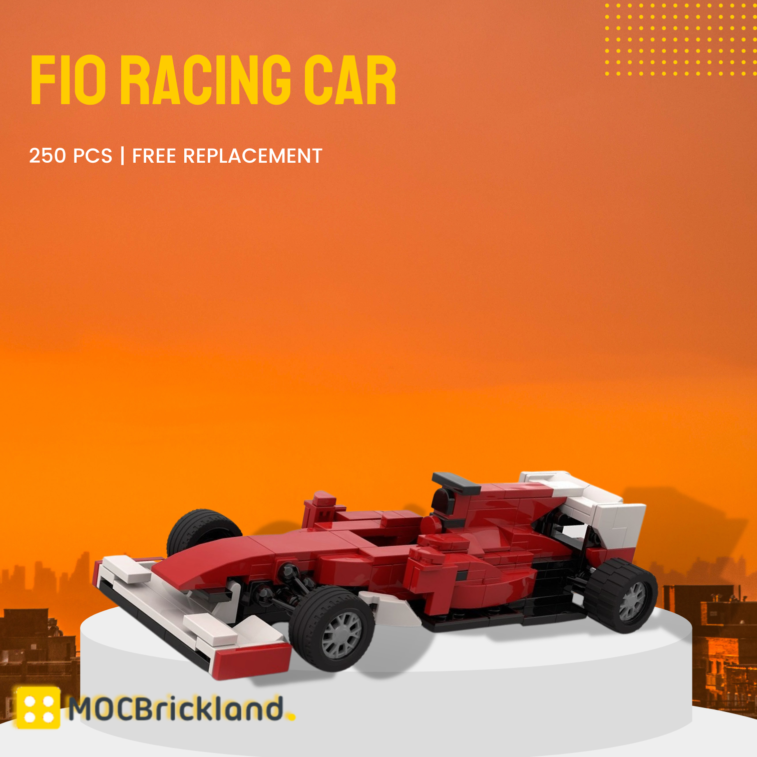 MOCBRICKLAND MOC-100267 F10 Racing Car