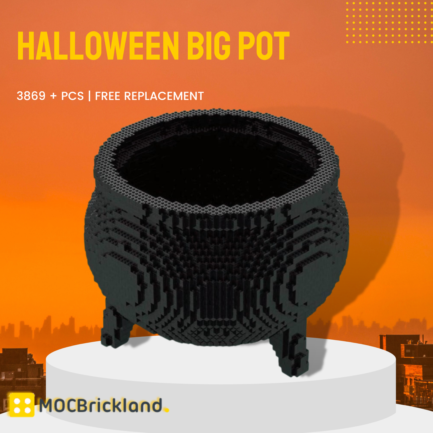 Halloween Big Pot Moc 89528 1