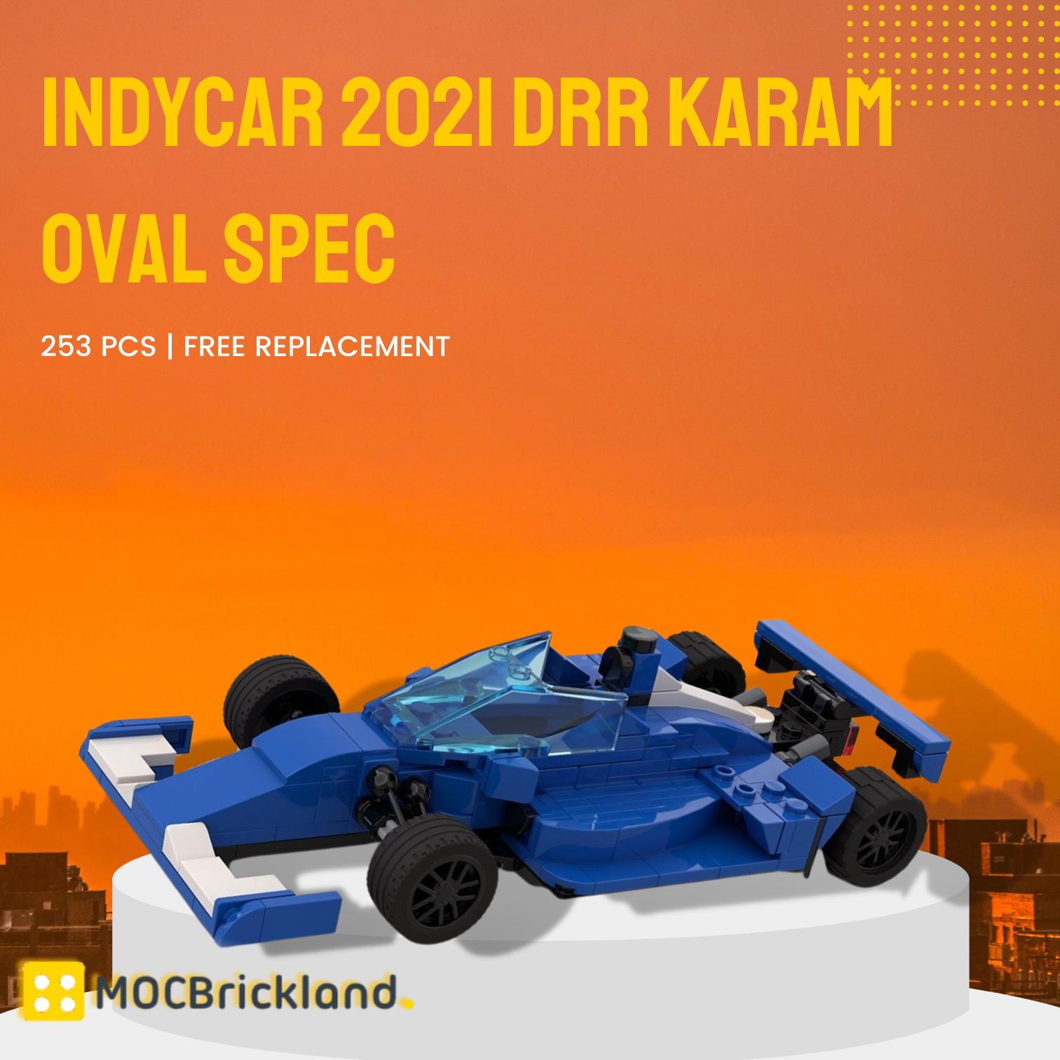 Indycar 2021 Drr Karam Oval Spec Moc 92335